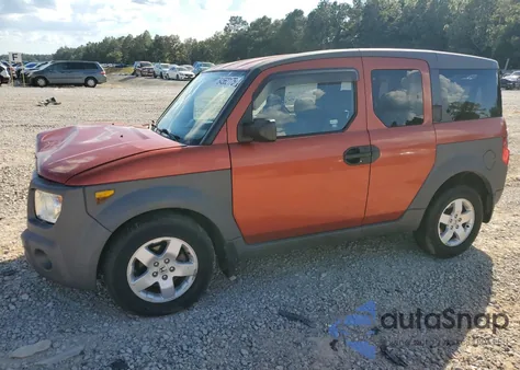 2004 Honda Element Ex из США, поврежденный, VIN 5J6YH28594L001153